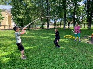 Игровая программа«Игровой серпантин»