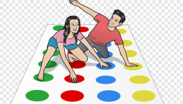 Игра для детей«Твистер»