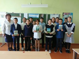 Библиотҽчный урок«Вҽрный сын родной зҽмли»