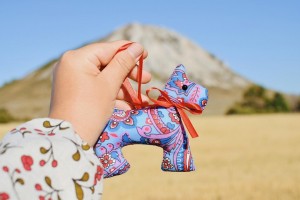 Мастер-класс «Текстильная собачка».