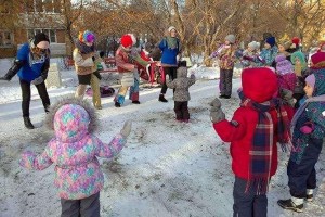 Игровая программа«Мороз и солнце»