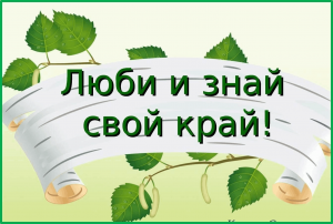 Краеведческий час «Люби и знай родной свой край»