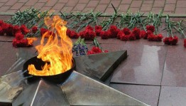 Минута молчания – общереспубликанская акция «Светлой памяти павших в борьбе против фашизма»