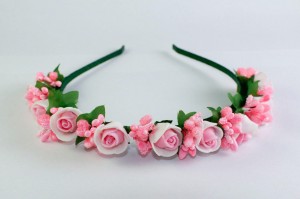 Мастер-класс «Цветочный ободок»