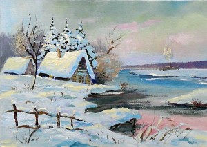 Мастер-класс «Зимний вечер»