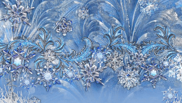 Мастер- класс «Нетрадиционные техники рисования. Морозный узор»