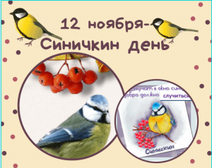 «Покормите птиц зимой»