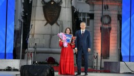 Победительница «Времени героев» Лидия Трифонова: «Мы своим творчеством приближаем победу»