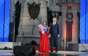 Победительница «Времени героев» Лидия Трифонова: «Мы своим творчеством приближаем победу»