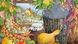 Мастер-класс по холодному батику «Краски осени»