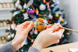 Мастер–класс «Изготовление новогодних игрушек»