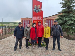 Торжественный митинг открытию обелиска.