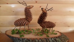 Конкурс поделок из природных материалов