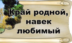 Краеведческий калейдоскоп«Край родной, навек любимый»