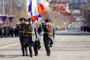 Парад посвященный Великой Отечественной Войне «Мир на всей планете»