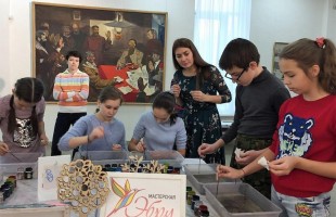 Мастер-классы по технике "Эбру" пройдут в музее Нестерова