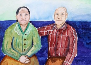 Конкурс рисунков«Мои любимые бабушка и дедушка»