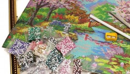 Мастер-класс «Красота из алмазной мозаики»