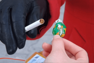 Акция «Меняем сигарету на конфету»