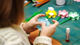 Творческая мастерская «Букет для мамы»