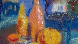 Мастер-класс по декоративно-прикладному творчеству в технике войлок «Шерстяная акварель»