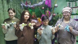 Мастер–класс «Рождественский ангелочек».