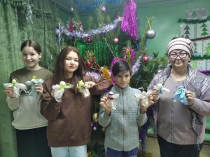 Мастер–класс «Рождественский ангелочек».