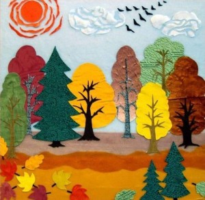 «Работа с бумагой. Сюжетная аппликация»