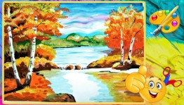 Онлайн конкурс рисунков «Золотая волшебница осень»