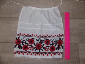 Мастер-класс по созданию вышивки на фартуке «Творение души»