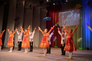 Новогодний концерт детской студии ансамбля танца «Тангаур»