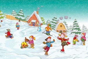 Новогодняя игровая мозаика «Мороз потехам не помеха»