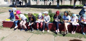 Конкурс рисунков на асфальте «Я рисую мир»