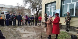 Открытие мемориальной доски«Подвигу героев жить в веках»