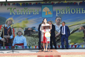 Minister of Culture Amina Shafikova took part in the national holiday Sabantuy in the Kiginsky region