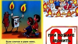Информационная часть «Соблюдай правила пожарной безопасности»