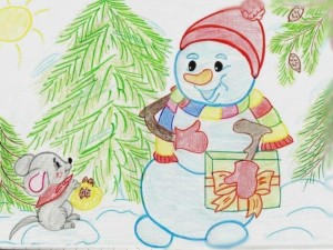 Конкурс рисунков «Новогодняя сказка»