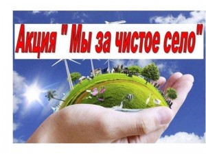Акция «Мы за чистое село!»