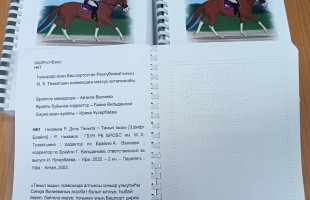 Издана книга Рашита Низамова на башкирском языке для незрячих