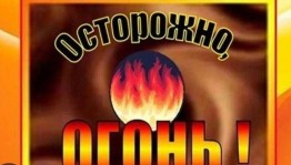Информационный час «Будь осторожен с огнём»