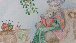 Конкурс рисунков«Любимая бабушка»