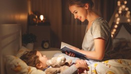 Выставка-рекомендация «Для чтения перед сном»