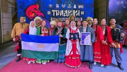Башкирский фольклорный ансамбль «Ауаз» выступил на Всероссийском конкурсе фольклорных ансамблей «Традиции»