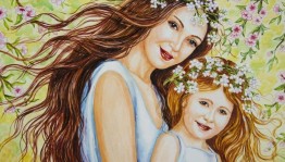 Выставка рисунков «Мама — главное слово в каждой судьбе»