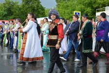 Республиканский праздник национального костюма народов Башкортостана в рамках "Сердце Евразии". 16 июня 2017