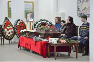 In Ufa sayed last goodbye to the deserved artist of the Russian Federation Pavel Salmasov