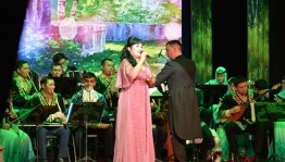 In Bashgosfilarmoniya held a concert of Minzifa Iskuzhina and pop group "Dalan"