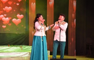 In Bashgosfilarmoniya held a concert of Minzifa Iskuzhina and pop group "Dalan"