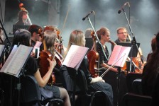 Открытие Международного фестиваля "Сердце Евразии" - "Симфоночь" концерт Молодежного симфонического оркестра. 15 июня 2017