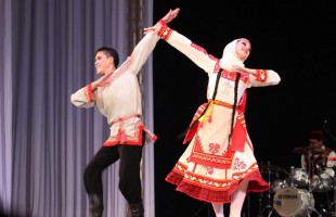 Всероссийский фестиваль хоров, ансамблей песни и танца «Голоса России» завершился большой концертной программой ансамбля «Мирас»